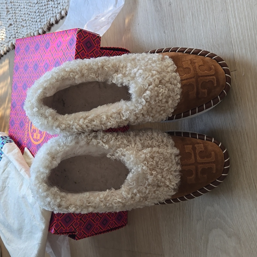 Tory Burch Shearling Slipper
